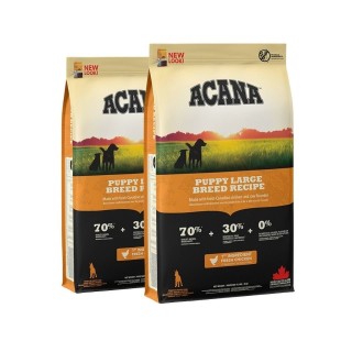 ACANA Puppy large breed 22,8 kg (2 x 11,4 kg)
