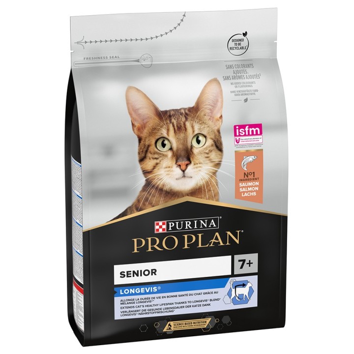 PURINA PRO PLAN Senior 7+ Longevis reich an Lachs - 3 kg
