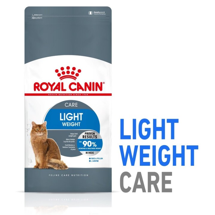 ROYAL CANIN Light Weight Care Trockenfutter für übergewichtige Katzen 16 kg (2 x 8 kg)