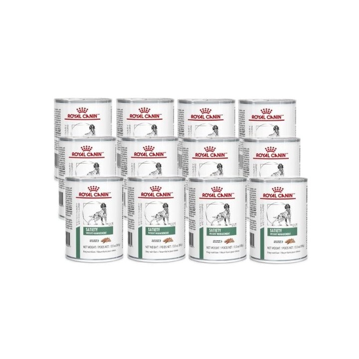 ROYAL CANIN Dog Satiety Weight Management 410g x 12