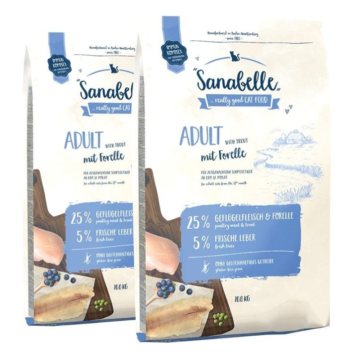 SANABELLE Adult Forelle 20 kg (2 x 10 kg)