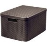 CURVER Aufbewahrungsbox L, Dunkelbraun