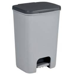 CURVER ESSENTIALS Tretabfalleimer 40L anthrazit/grau
