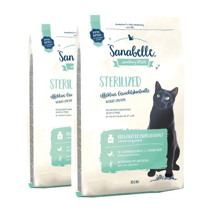 SANABELLE Sterilized 20 kg (2 x 10 kg)