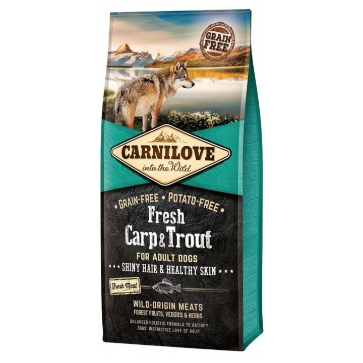 CARNILOVE Adult Fresh Carp &amp, Trout 24 kg ( 2 x 12 kg )