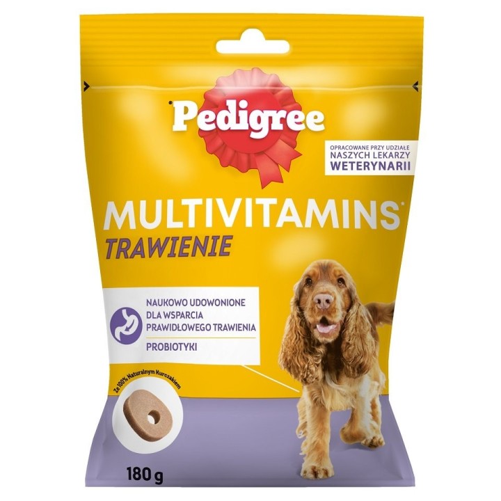 PEDIGREE Multivitamins 180 g: Verdauungsergänzungsmittel für adulte Hunde mit Huhn