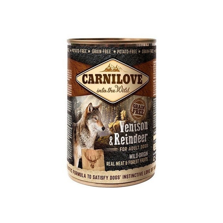CARNILOVE Adult Wildfleisch &amp, Rentier, Venison &amp, Reindeer 400g
