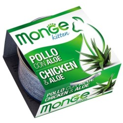 MONGE Fruit Cat Kitten Hühnchen mit Aloe 80 g