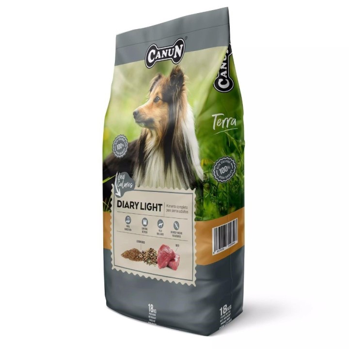 CANUN Terra Diary Light 18 kg für ältere Hunde