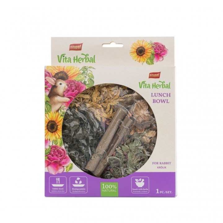 VITAPOL Vita Herbal Lunch Bowl für ein Kaninchen