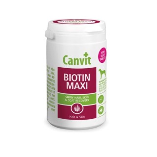 CANVIT Dog Biotin Maxi 500g Haut und Fell von Hunden großer Rassen