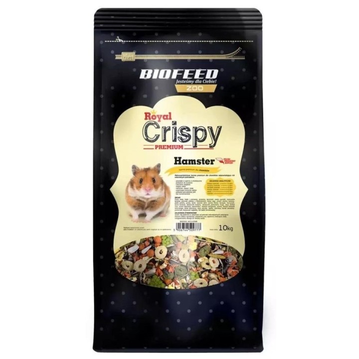 BIOFEED Royal Crispy Premium Hamsterfutter 10 kg