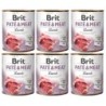 BRIT Pate&amp,Meat lamb 6x800 g