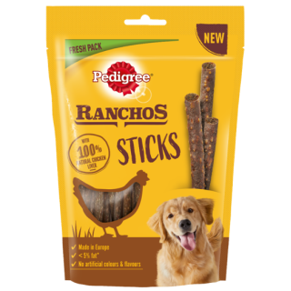 PEDIGREE Ranchos Sticks 60 g Hühnerleber Hundeleckerlis