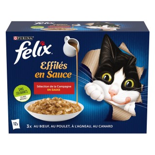 Felix "Gravy Lover - So gut wie es aussieht" Pouches 12 x 85 g - Geschmacksvielfalt vom Land