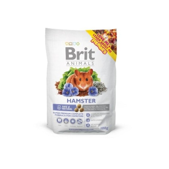 BRIT ANIMALS Hamster Complete 100g