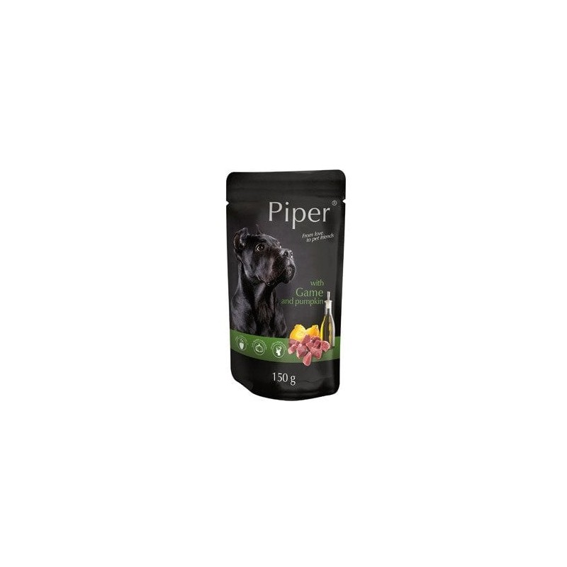 DOLINA NOTECI PIPER mit Wildfleisch und Kürbis 150 g Nassfutter für ausgewachsene Hunde