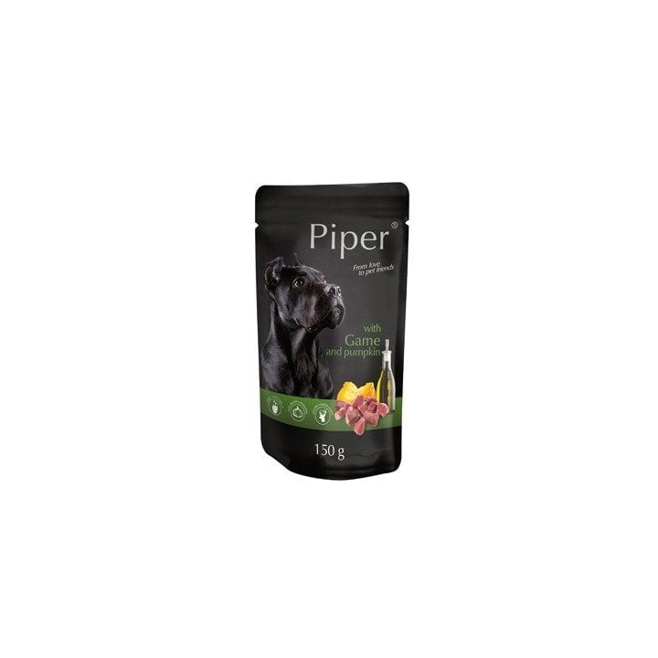 DOLINA NOTECI PIPER mit Wildfleisch und Kürbis 150 g Nassfutter für ausgewachsene Hunde