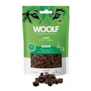 WOOLF Soft Cubes Lamb Monoprotein 100g weiche Würfel mit Lamm
