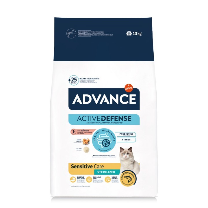 Advance Cat Sterilized Sensitive - 10 kg