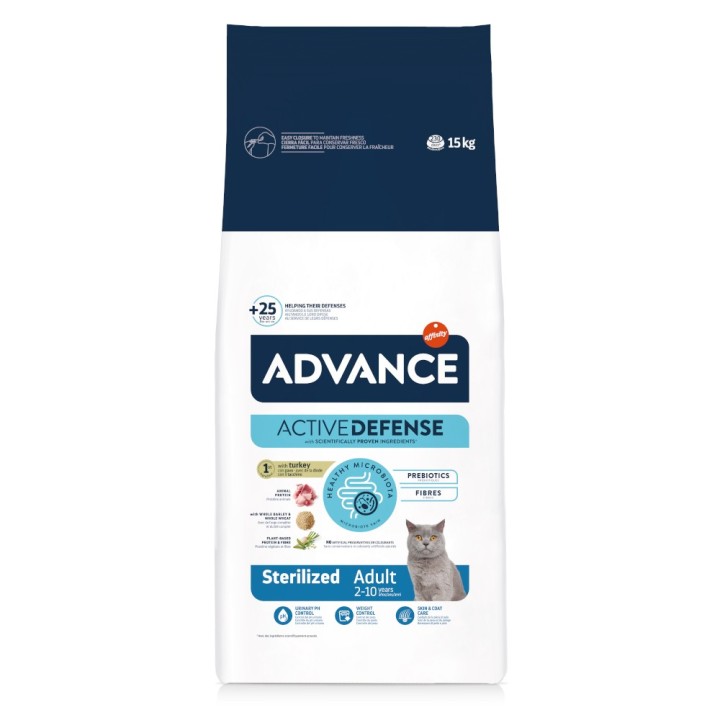 Advance Cat Sterilized Truthahn - 15 kg
