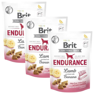 BRIT Care Dog Functional Snack Endurance Lamb 3x150 g mit Lamm