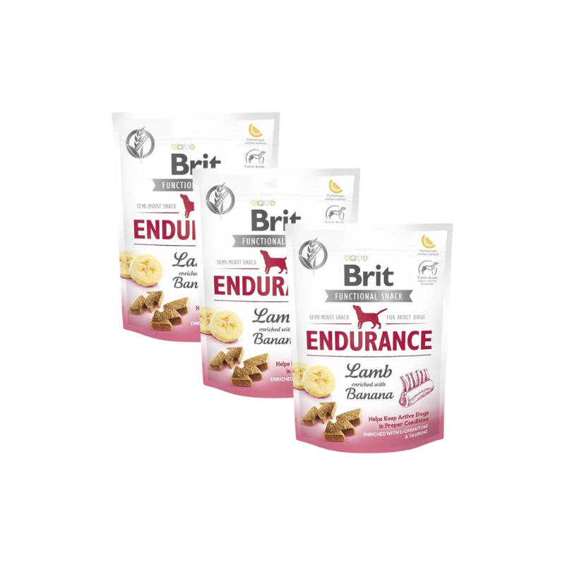 BRIT Care Dog Functional Snack Endurance Lamb 3x150 g mit Lamm
