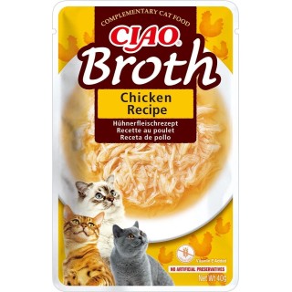 INABA CIAO Broth Hühnerbrühe für Katzen 40 g