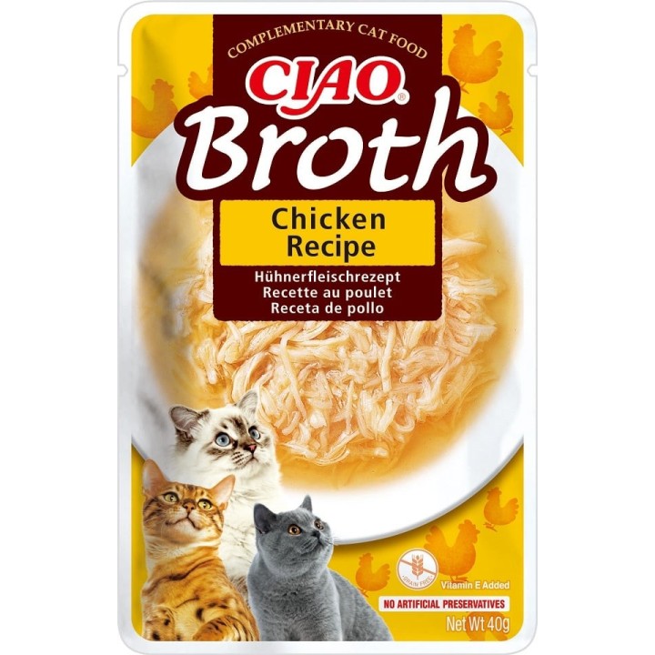INABA CIAO Broth Hühnerbrühe für Katzen 40 g