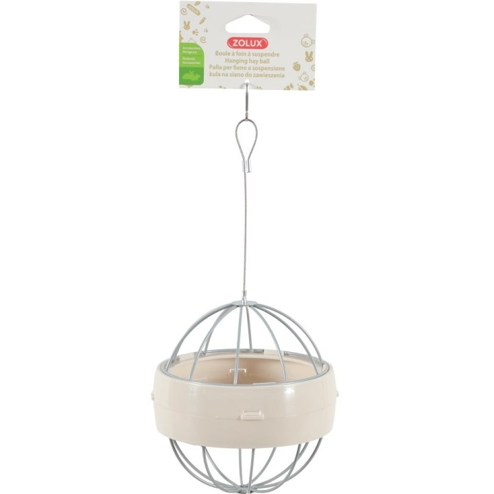 ZOLUX Heuballen aus Kunststoff zum Aufhängen beige