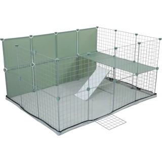 ZOLUX Neolife Neopark Kaninchen- und Meerschweinchengehege grün