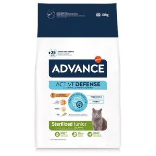 Advance Sterilized Junior mit Huhn - 10 kg