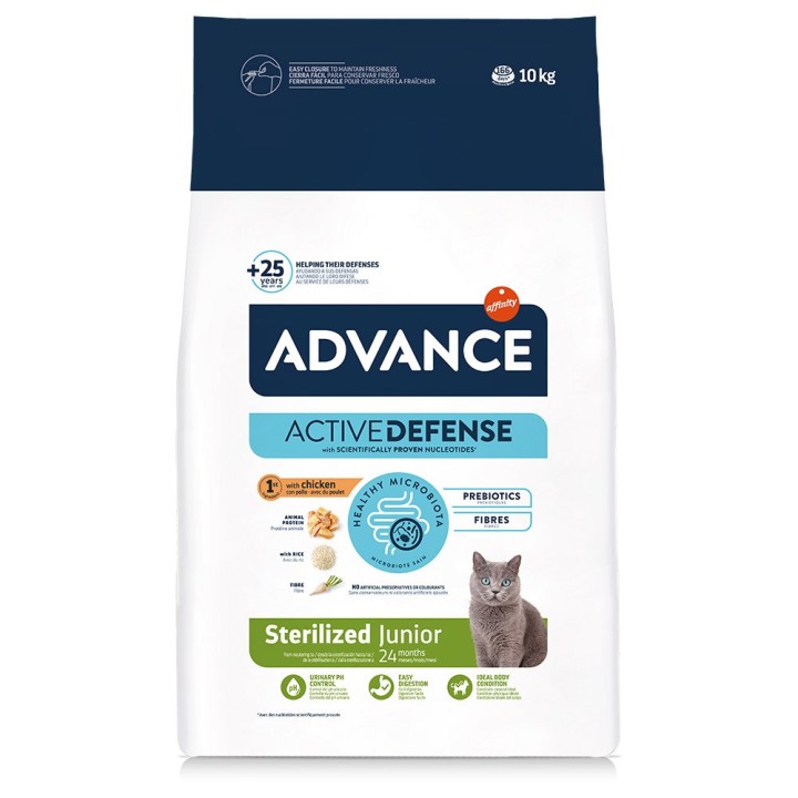 Advance Sterilized Junior mit Huhn - 10 kg