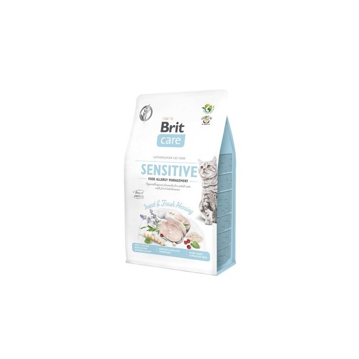 BRIT Care Cat Grain-Free Insect &amp, Herring Sensitive 400 g