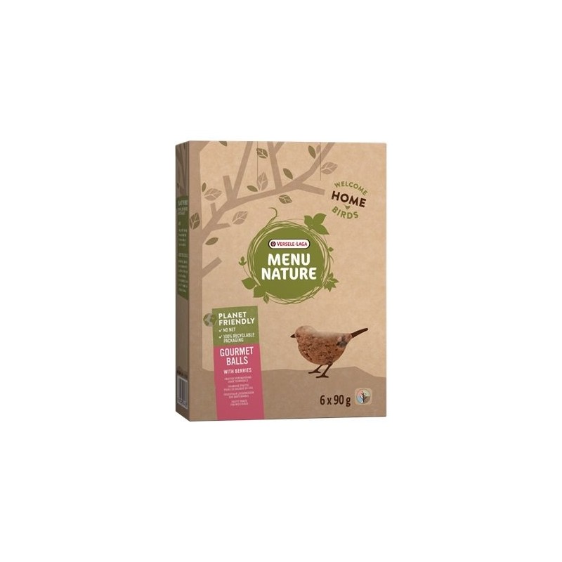 VERSELE-LAGA Gourmet Meisenknödel mit Beeren ohne Netz 6 Stück 540g