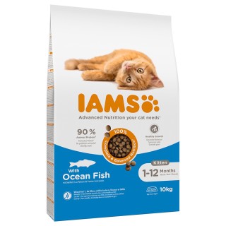 IAMS Advanced Nutrition Kitten mit Seefisch - 10 kg