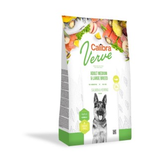 CALIBRA Dog Verve GF Adult Medium&amp,Large Salmon&amp,Herring 12 kg