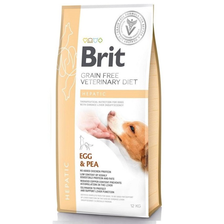 BRIT Veterinary Diets Dog Hepatic 12 kg