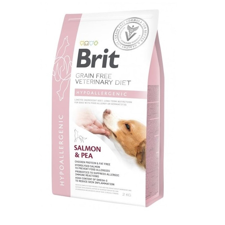 BRIT Veterinary Diets Dog Hypoallergenic 2 kg