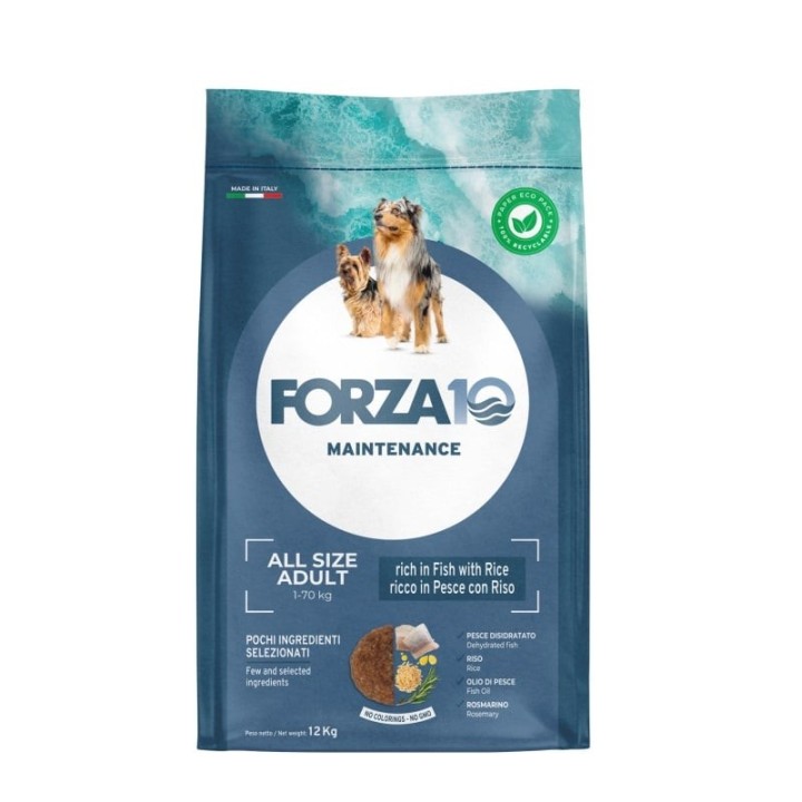 FORZA10 All Breeds Maintenance Fish Rice 12 kg