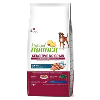TRAINER Natural Sensitive No Grain Medium Maxi Adult mit Forelle 12kg
