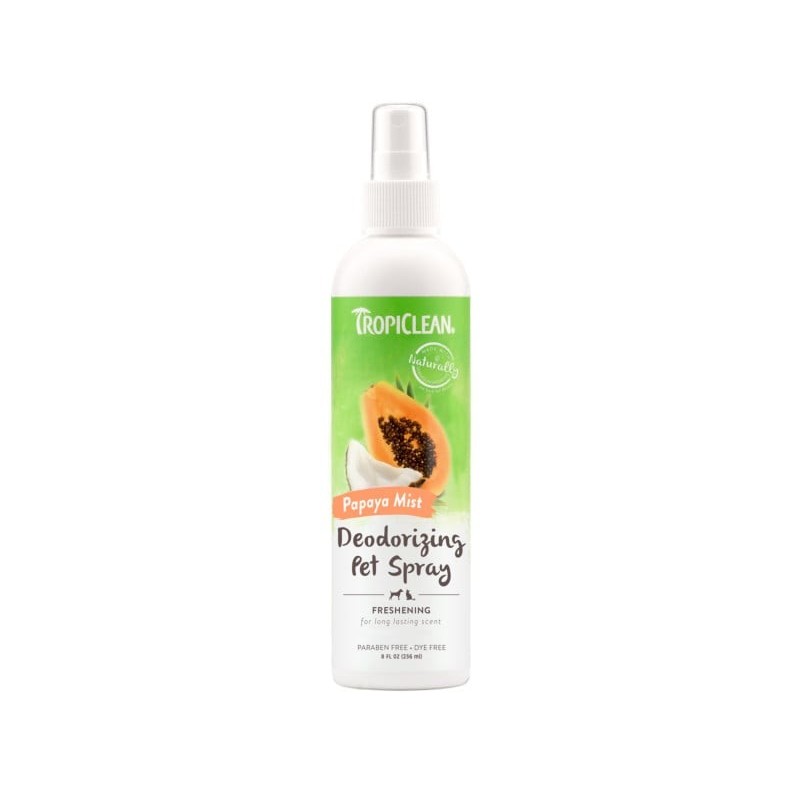TROPICLEAN Papaya Mist Deodorizing Spray 236ml