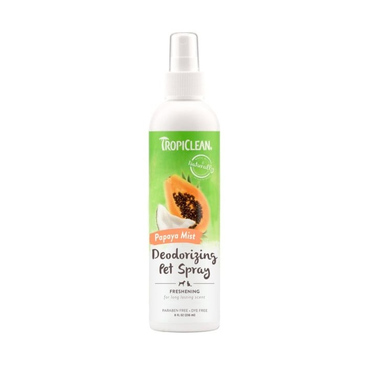 TROPICLEAN Papaya Mist Deodorizing Spray 236ml