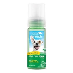 TROPICLEAN Fresh Breath Mint Oral Care Foam Dog 133ml