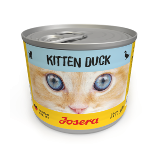 JOSERA Kitten Ente Nassfutter für Kätzchen 200g