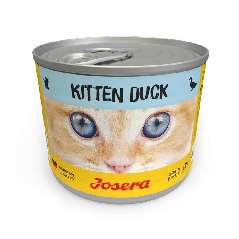 JOSERA Kitten Ente Nassfutter für Kätzchen 200g