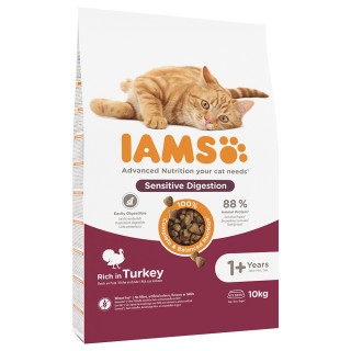 IAMS Advanced Nutrition Sensitive Digestion mit Pute - 10 kg