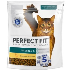 PERFECT FIT (Sterile 1+) 750g Reich an Huhn – Trockenfutter für Katzen nach der Sterilisation
