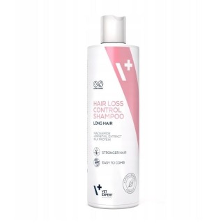 VET EXPERT Hair Loss Control Shampoo 250 ml: Shampoo zur Reduzierung des Haarens für langhaarige Rassen.