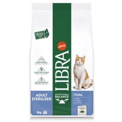 LIBRA Cat Adult Sterilized Katzenfutter mit Thunfisch 10kg